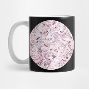 Berry Frosting Art Deco Pattern Mug